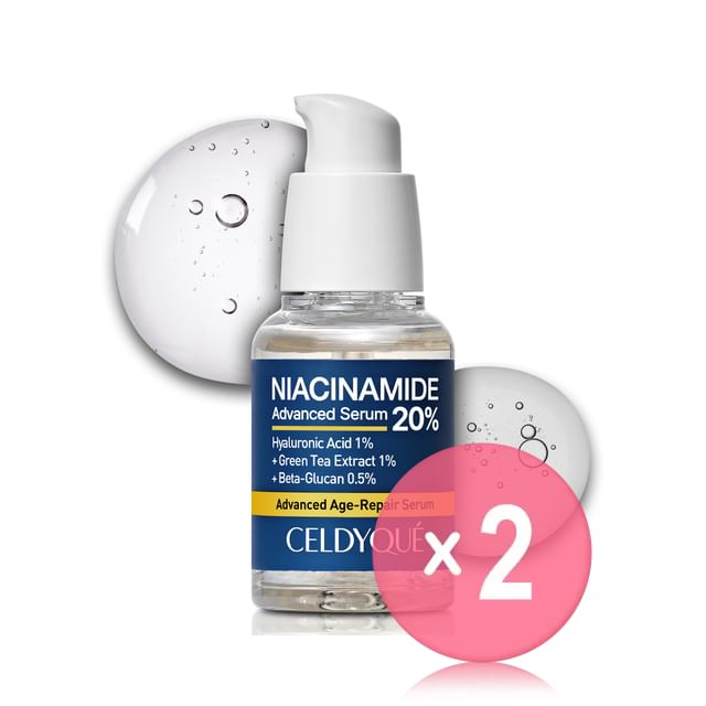 CELDYQUE-Niacinamide Advanced Serum 20 2pcs Bundle Set