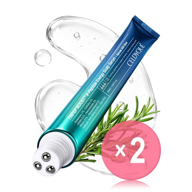 CELDYQUE-Tripep Boost 9-Peptide Energy Scalp Serum 2pcs Bundle Set