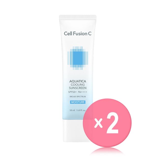 Cell Fusion C-Aquatica Cooling Sunscreen 2pcs Bundle Set