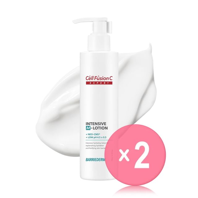 Cell Fusion C-Barriederm Intensive M-Lotion 2pcs Bundle Set