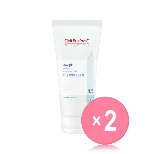 Cell Fusion C-Low pH pHarrier Cleansing Foam 2pcs Bundle Set