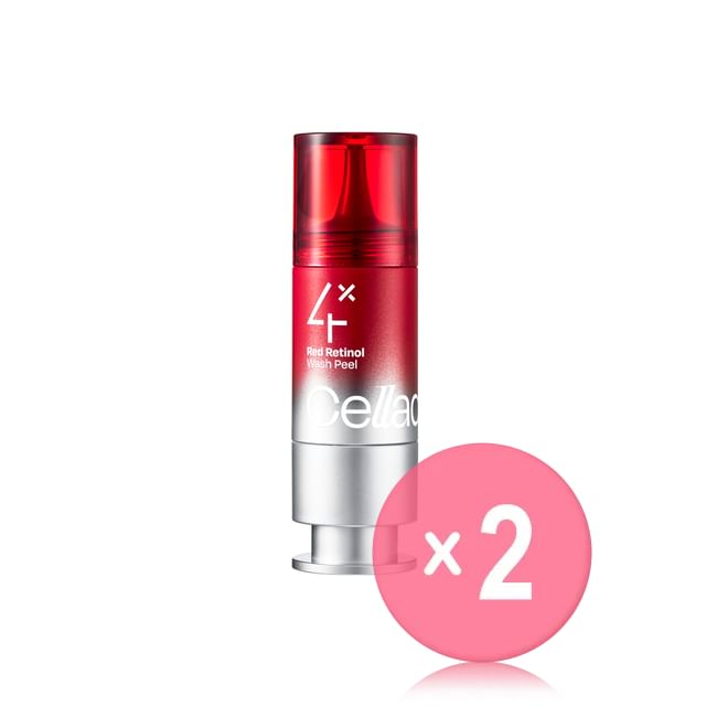 Celladix-Red Retinol Wash Peel 2pcs Bundle Set