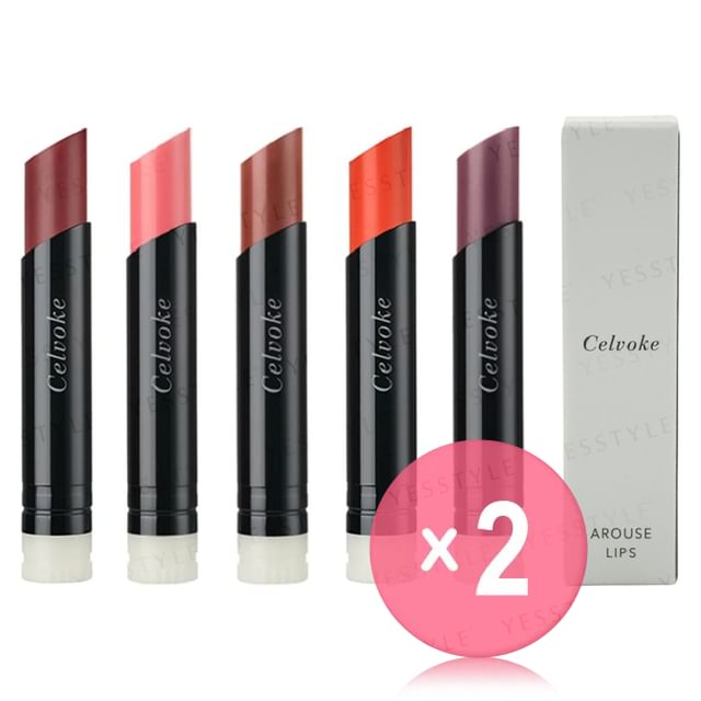 Celvoke-Arouse Lips Refill 2pcs Bundle Set