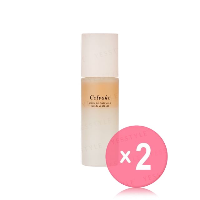 Celvoke-Calm Brightening Multi W Serum 2pcs Bundle Set