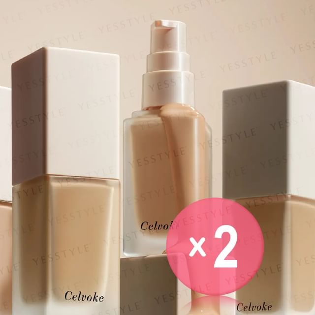 Celvoke-Rare Glow Liquid Foundation 2pcs Bundle Set
