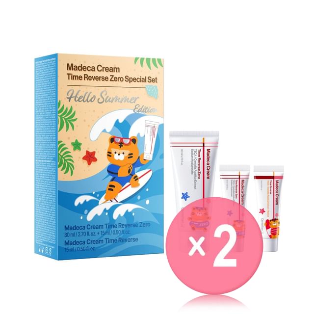 Centellian24-Madeca Cream Time Reverse Zero Special Set Hello Summer Edition 2pcs Bundle Set