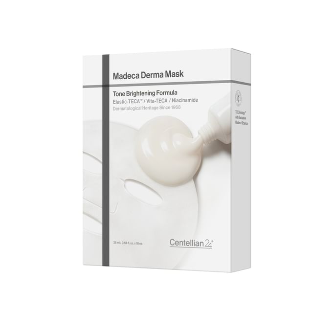 Centellian24-Madeca Derma Mask Tone Brightening Formula Set - Set de 10 masques éclaircissants