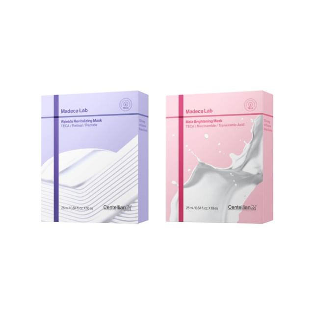 Centellian24-Madeca Lab Mask 10 Sheets Set - 2 Types