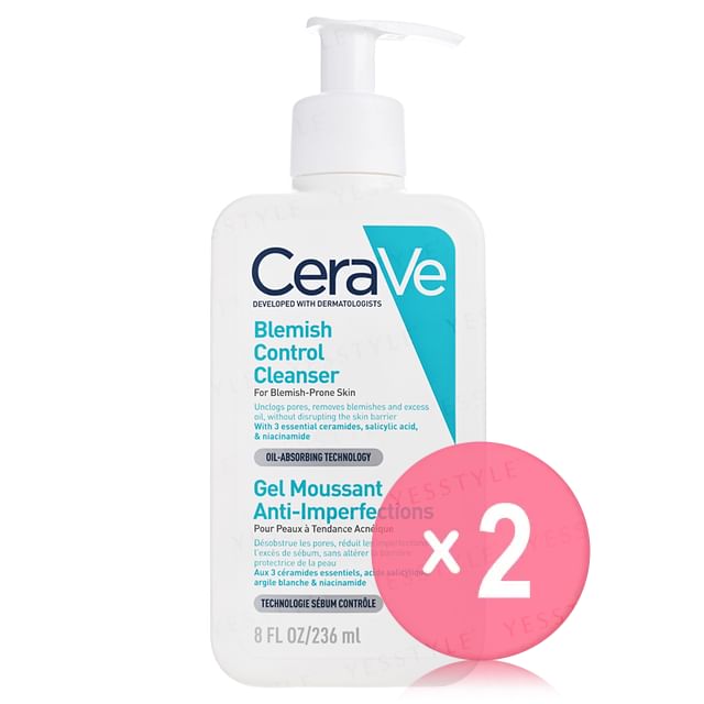 CeraVe-Blemish Control Cleanser 2pcs Bundle Set