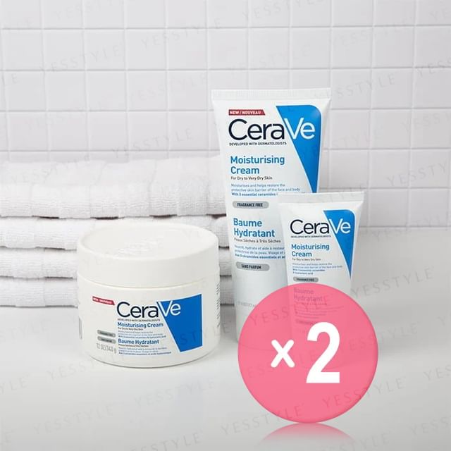 CeraVe-Moisturising Cream 2pcs Bundle Set