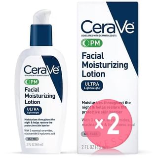 CeraVe-PM Facial Moisturizing Lotion Regular 2pcs Bundle Set