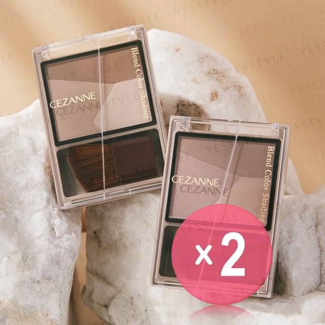 CEZANNE-Blend Color Shading 2pcs Bundle Set