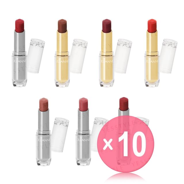 CEZANNE-Lasting Gloss Lip 10pcs Bundle Set
