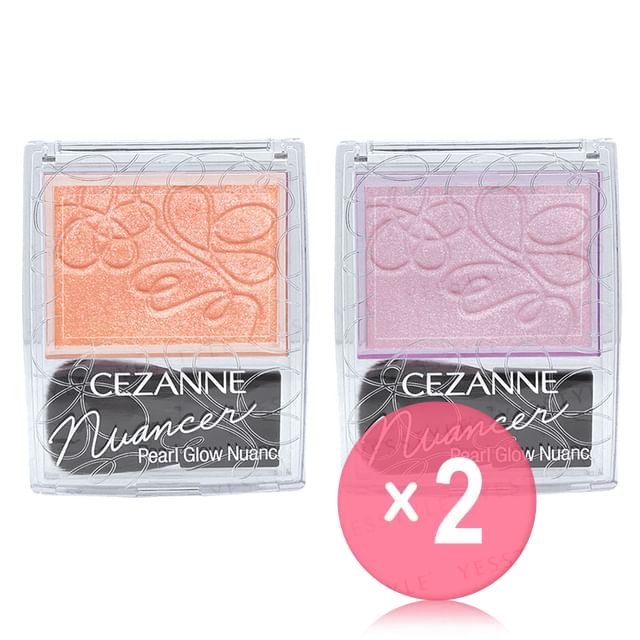 CEZANNE-Pearl Glow Nuancer 2pcs Bundle Set