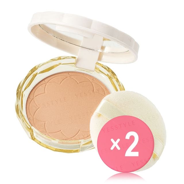 CEZANNE-UV Silk Cover Powder SPF 50 PA 2pcs Bundle Set
