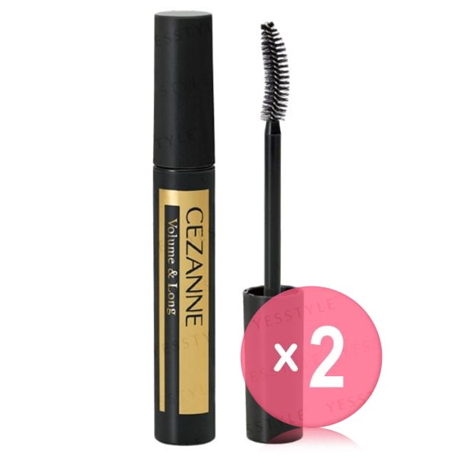 CEZANNE-Volume Long Mascara 2pcs Bundle Set