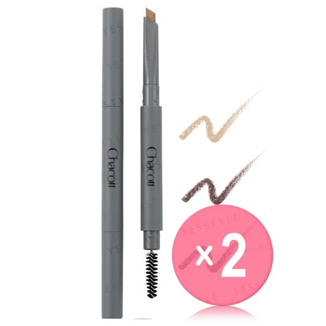 Chacott-Brush Up Eyebrow 2pcs Bundle Set
