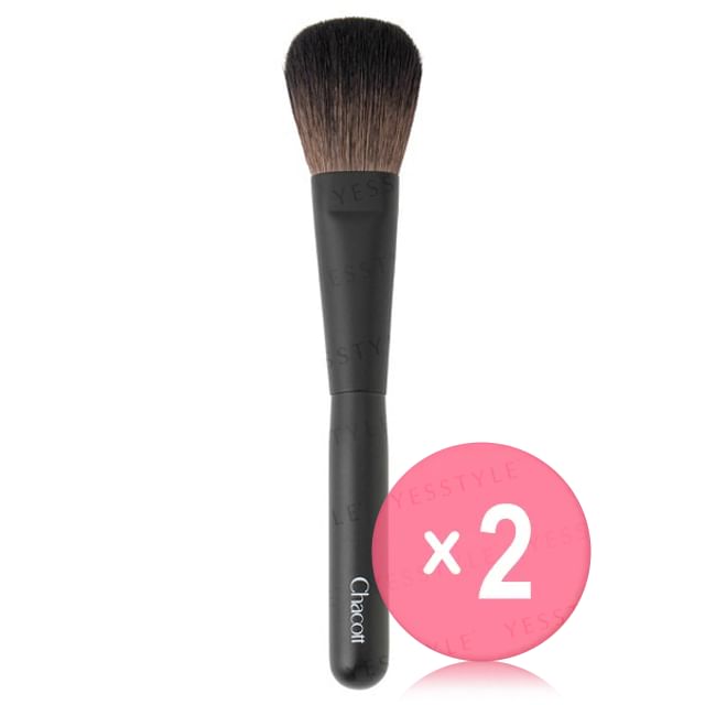 Chacott-Cheek Brush 073 2pcs Bundle Set