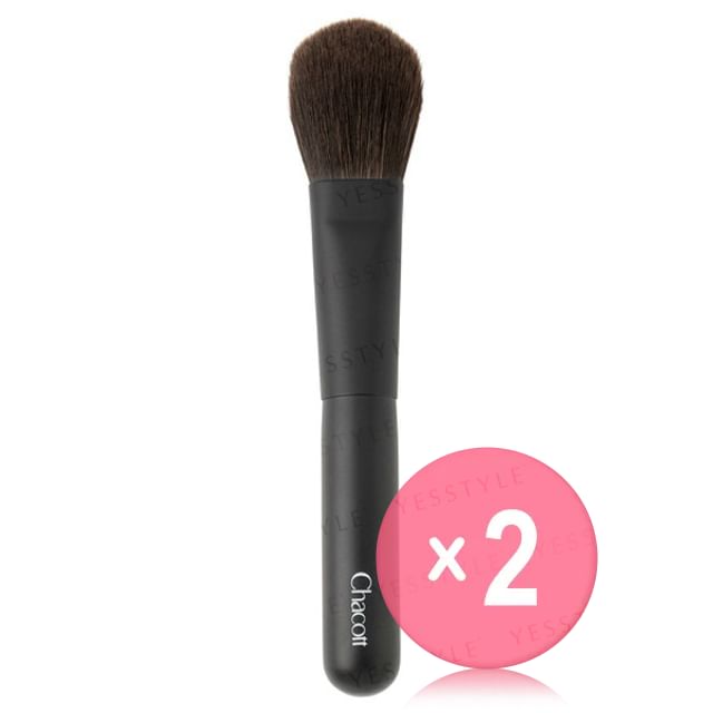 Chacott-Cheek Brush 088 2pcs Bundle Set
