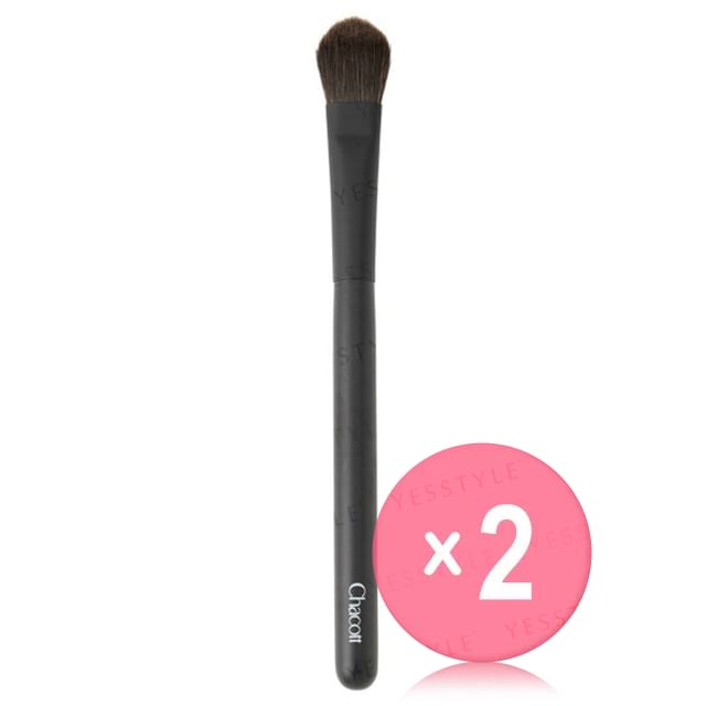 Chacott-Eye Shadow Brush 075 2pcs Bundle Set