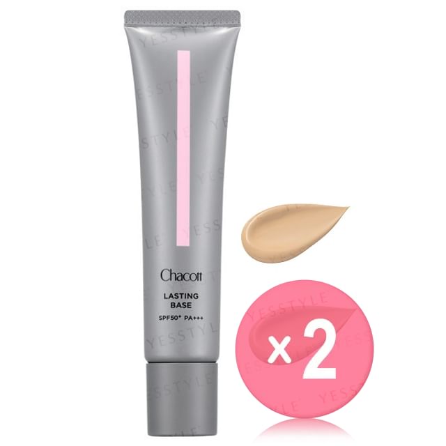Chacott-Lasting Base SPF 50 PA 2pcs Bundle Set