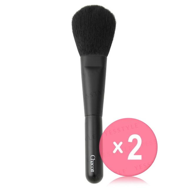 Chacott-Powder Brush 072 2pcs Bundle Set