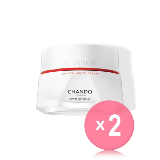 CHANDO-Crystal White Moisture Facial Cream 2pcs Bundle Set
