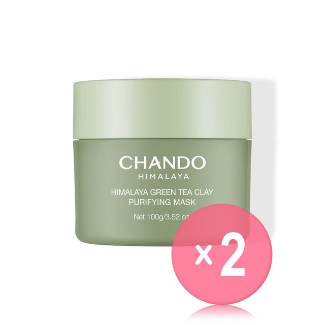 CHANDO-Himalaya Green Tea Clay Purifying Mask 2pcs Bundle Set