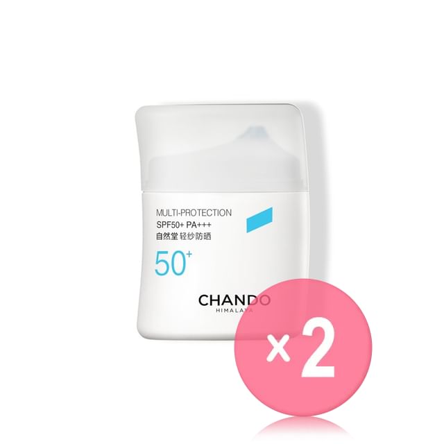 CHANDO-Multi-Protection Suncare Lotion SPF50 PA 2pcs Bundle Set