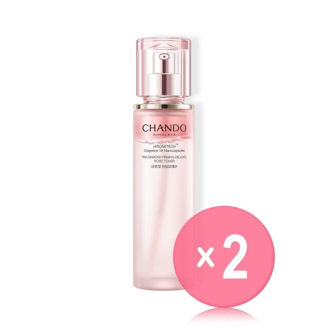 CHANDO-Pink Diamond Firming Delicate Rose Toner 2pcs Bundle Set