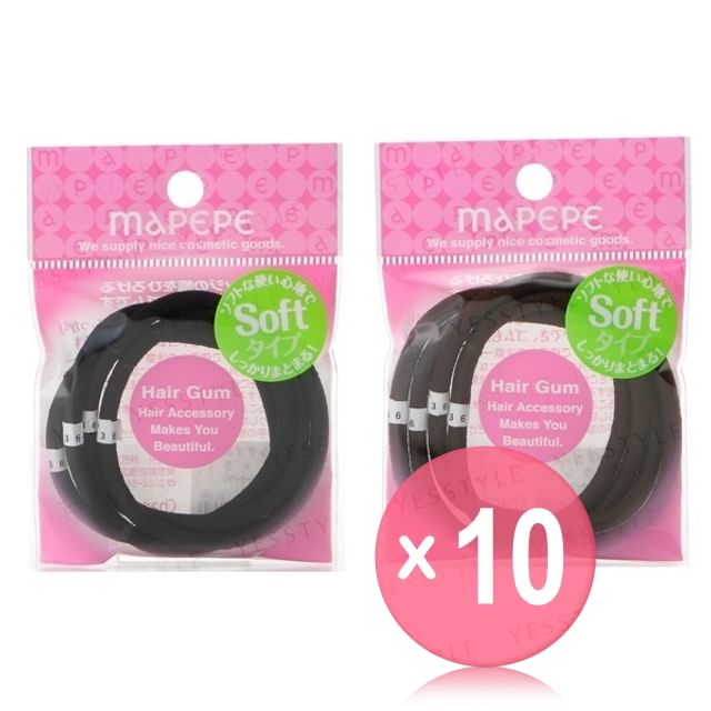 Chantilly-Mapepe Soft Hair Tie 10pcs Bundle Set
