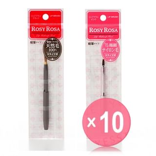 Chantilly-Rosy Rosa Slide Lip Brush Mini 10pcs Bundle Set