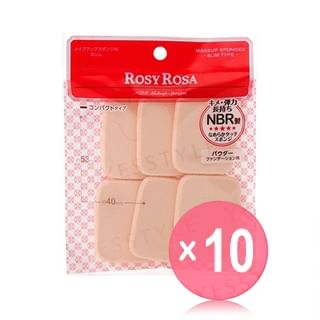 Chantilly-Rosy Rosa Sponge Slim 10pcs Bundle Set