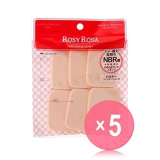 Chantilly-Rosy Rosa Sponge Slim 5pcs Bundle Set