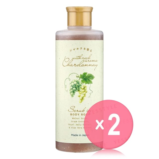 Chardonnay-Scrub In Body Soap 2pcs Bundle Set