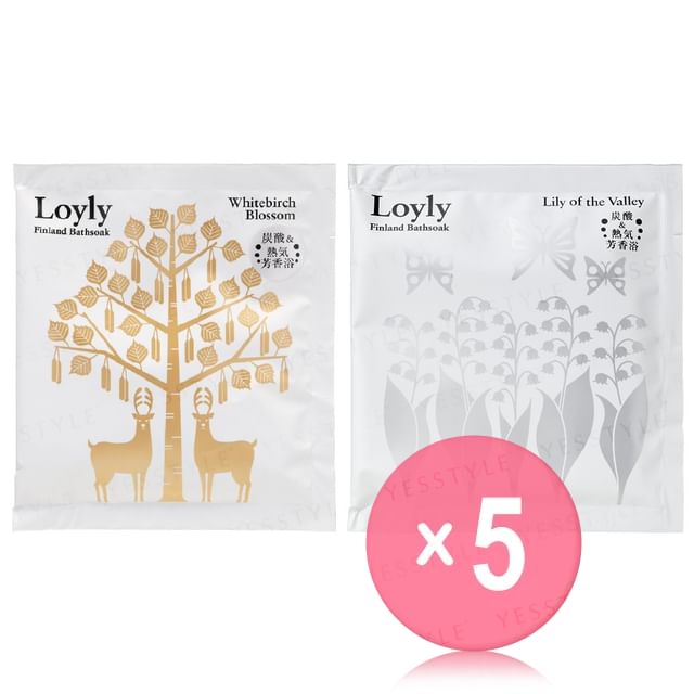 CHARLEY-Loyly Finland Bathsoak 5pcs Bundle Set