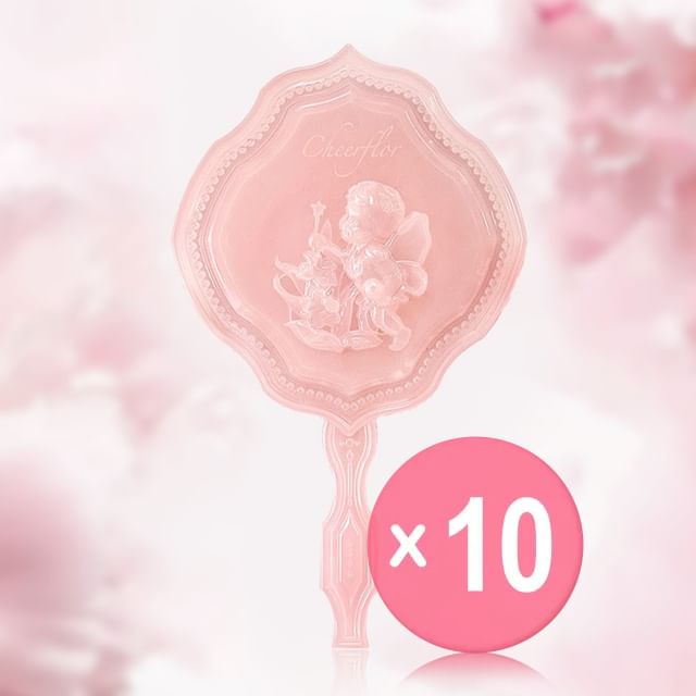 CHEERFLOR-Angel Relief Jade Hand Mirror Mini 10pcs Bundle Set