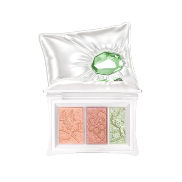 cheeryep-Pillow Gem Eyeshadow Palette - Palette de fards à paupières nacrés - 6 types
