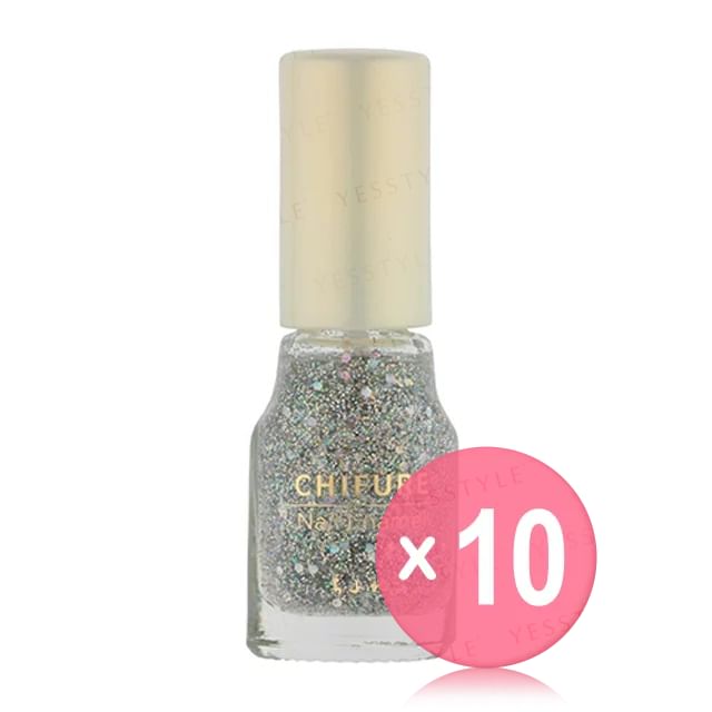 CHIFURE-Nail Enamel 003 10pcs Bundle Set