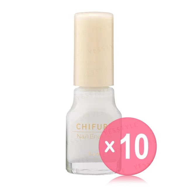 CHIFURE-Nail Enamel 007 10pcs Bundle Set