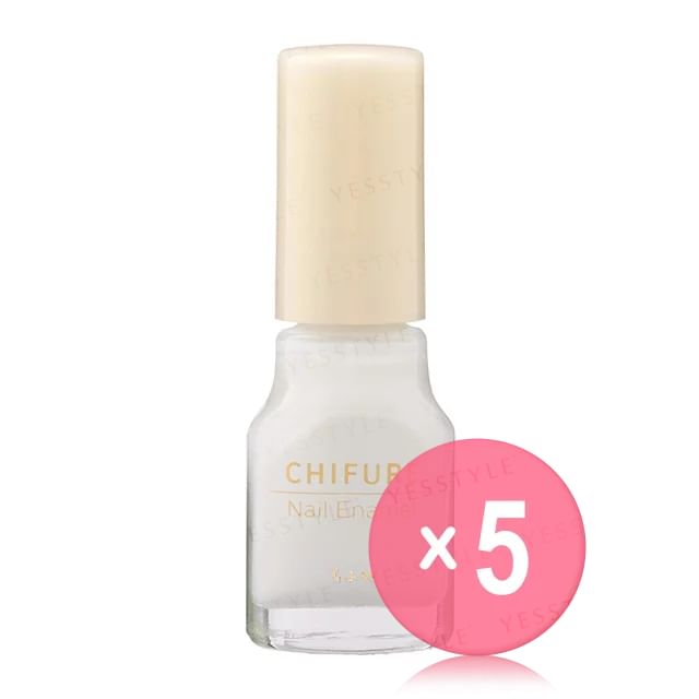 CHIFURE-Nail Enamel 007 5pcs Bundle Set