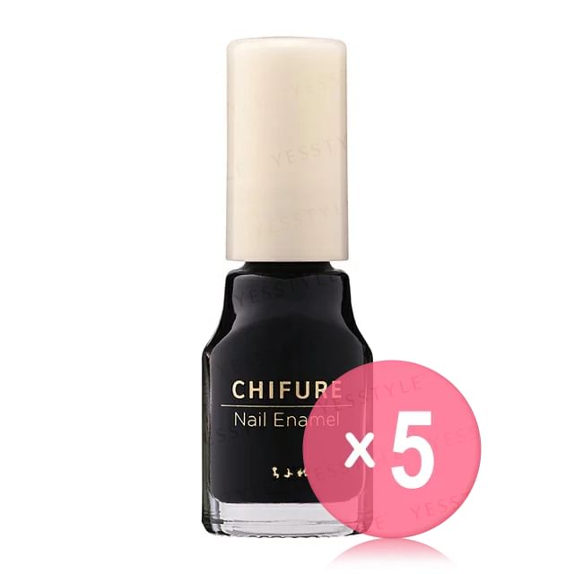 CHIFURE-Nail Enamel 071 5pcs Bundle Set