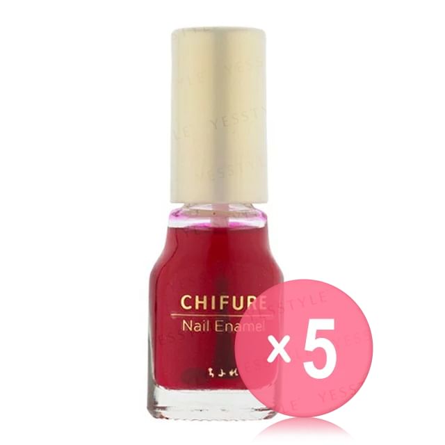 CHIFURE-Nail Enamel 115 5pcs Bundle Set