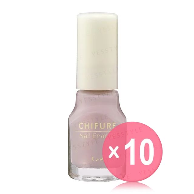 CHIFURE-Nail Enamel 143 10pcs Bundle Set
