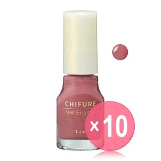 CHIFURE-Nail Enamel 247 Rose 10pcs Bundle Set