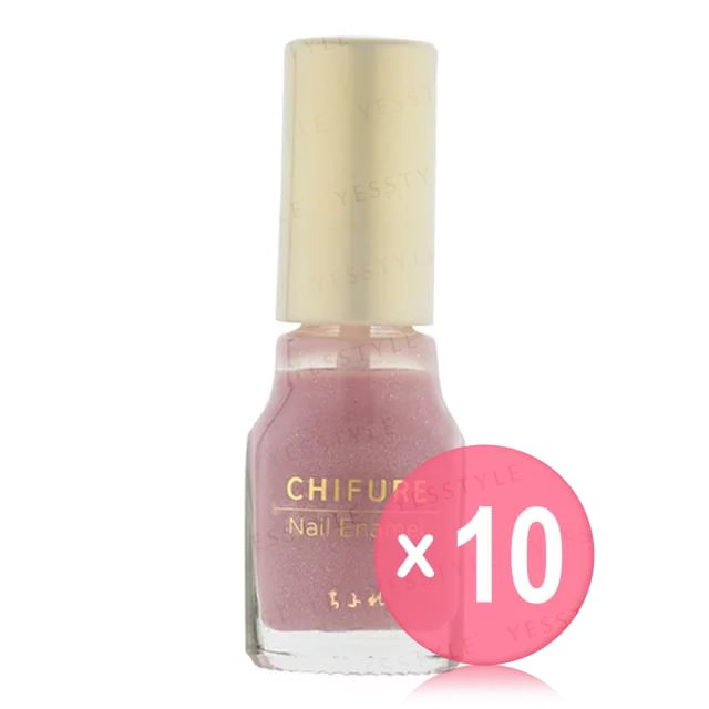 CHIFURE-Nail Enamel 314 10pcs Bundle Set
