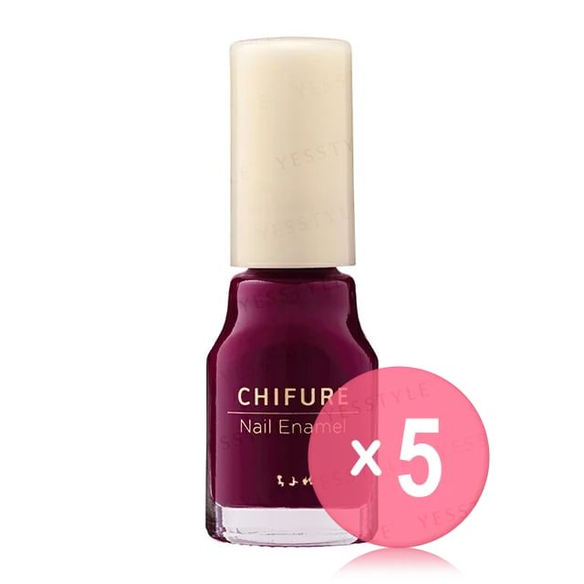 CHIFURE-Nail Enamel 572 5pcs Bundle Set