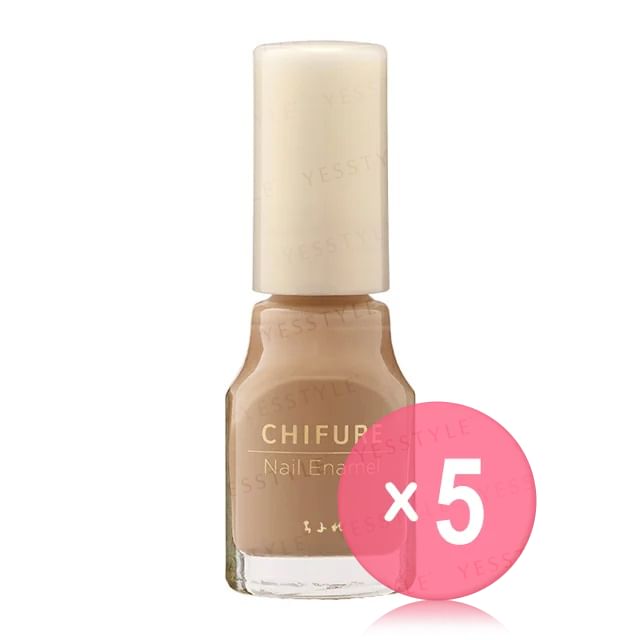 CHIFURE-Nail Enamel 640 5pcs Bundle Set