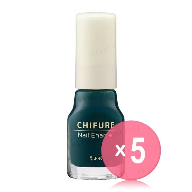 CHIFURE-Nail Enamel 872 5pcs Bundle Set