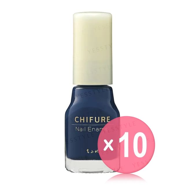 CHIFURE-Nail Enamel 971 10pcs Bundle Set